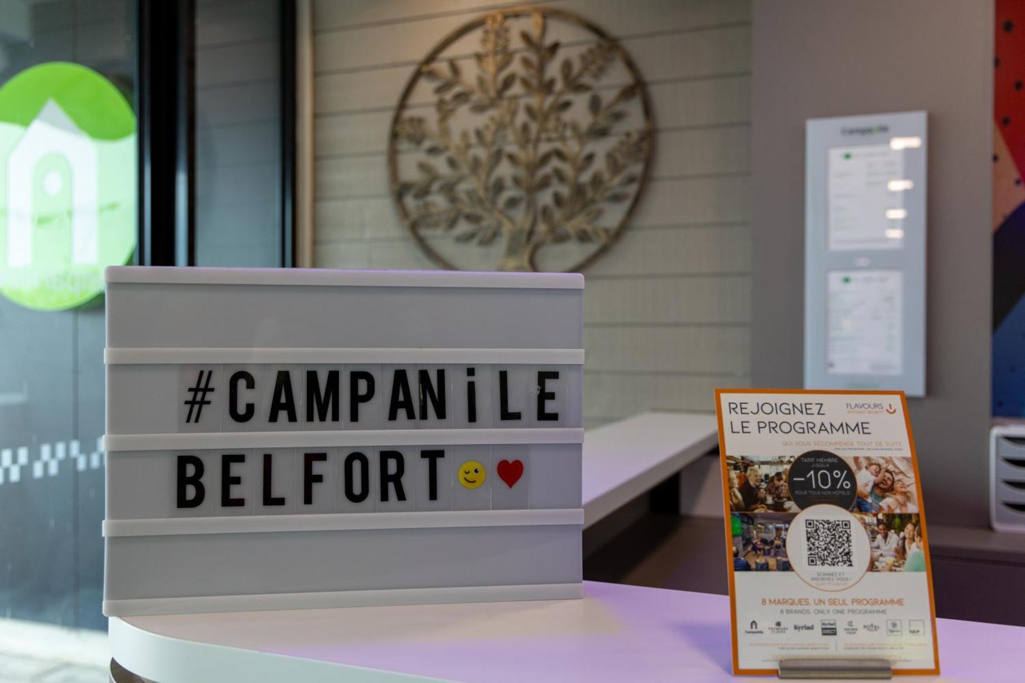 Campanile Belfort Montbeliard - Gare La Jonxion. Meroux Bagian luar foto