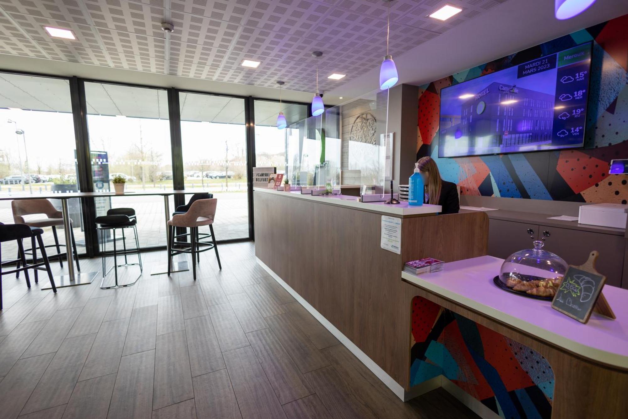 Campanile Belfort Montbeliard - Gare La Jonxion. Meroux Bagian luar foto